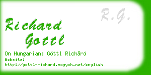 richard gottl business card