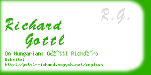 richard gottl business card